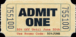 Enter Promo Code 50%JUNE And Get 50% Discount Until June 30th!